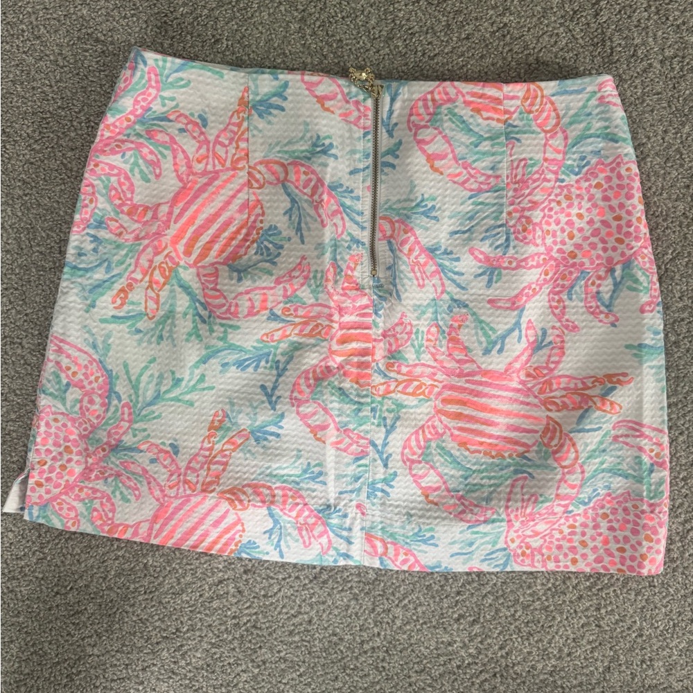 Lilly Pulitzer Colorful Crab Print Skort - Picture 2 of 3